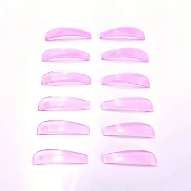 Silikonové formy na lifting řas Slim - 6 velikostí Diva LASHES